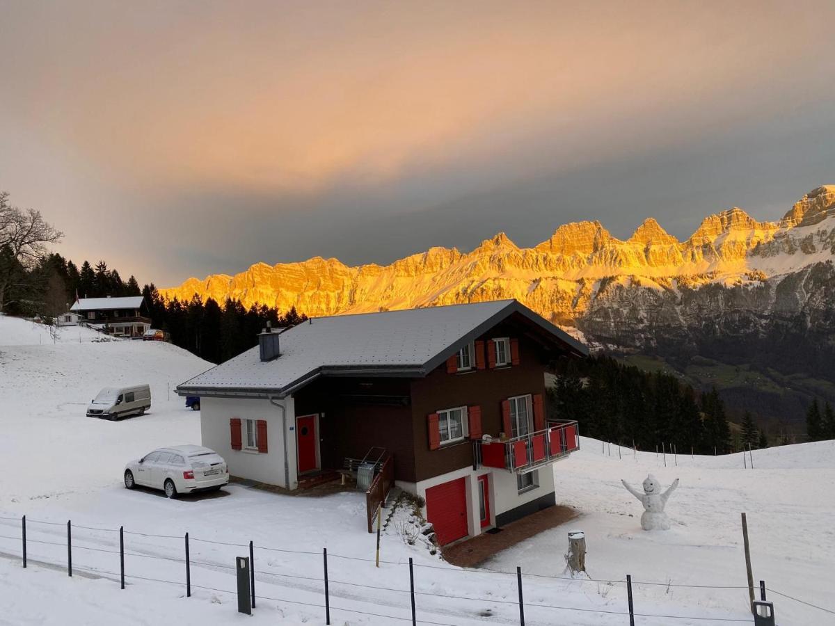 Ferienwohnung Tschudiboden Flumserberg エクステリア 写真